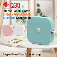 Machine portative de fabricant d'autocollant de mini imprimante de Phomemo Q30 avec l'imprimante thermique de bande d'étiquetage