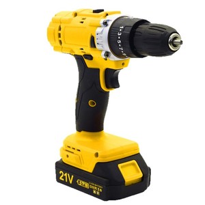 Cordless Drill 21V Lithium Battery Keyless Chuck Reversible Household Diy Screwdriver Metal Drilling - Product Image 5