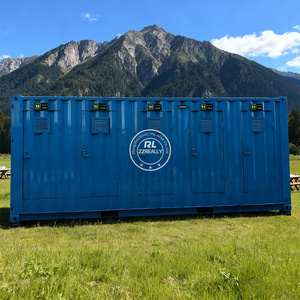 2025 Luxury Outdoor Toilet <strong>Unit</strong> Double Flush Container Public Urinal Container Tent For Parks European Design Style <strong>Camp</strong> <strong>Unit</strong> - Product Image 6