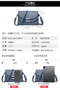 Sacs de créateurs de haute qualité, sacs à main de luxe pour femmes, sacs à main de créateurs en cuir PU, sacs messager de luxe, vente en gros - Product Image 3