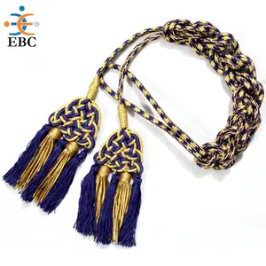 クリスマスLiturgical Cincture Gold and Purple OEM Cincture Adult Tassel White & Gold Viscose Canottiglia Tassels Mass Cincture