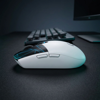 Untuk G304 KDA LIGHTSPEED Wireless USB Gaming Mouse Sensor Optik LED Backlit 40G Acceleration Edisi Khusus-Tersedia di Stok