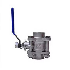 Manual Full Port <strong>Ball</strong> <strong>Valve</strong> <strong>3</strong> Piece Design Socket Weld Ends Stainless Steel 304 DN15-DN50 PTFE Sealing <strong>Ball</strong> <strong>Valve</strong> - Product Image 5