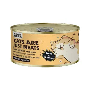 pet foods Wholesale Price High Protein Chicken And Beef Grain-Free Wet Cat Food