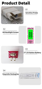 เครื่องวัด TDS มัลติฟังก์ชันคุณภาพสูงเครื่องวัดค่าการอ่านค่า <span class=keywords><strong>ec</strong></span>/ph/tds/temp สำหรับตู้ปลา - Product Image 6