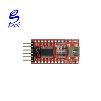 Module adaptateur USB 3.0 vers USB 2.0 FT232RL, convertisseur série TTL 3.3V/5.5V, rouge, 43x17mm, pour mini-port FT232