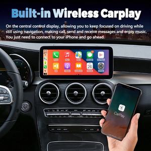Pantalla Ultrafina Android para Mercedes Benz V W447 GLC X253 W205 Clase X Clase C W205 C180 C200 C220 C300 C350, Radio para Auto con Carplay - Product Image 2