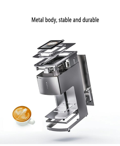 Imprimante à <span class=keywords><strong>caf</strong></span>é portable Latte Art pour imprimer des photos et du texte sur des boissons froides au thé au lait cappuccino au <span class=keywords><strong>caf</strong></span>é ou à des événements - Product Image 2