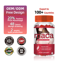Gummies Maca Premium – Amélioration Fessière, Anti-Fatigue, Soutien Immunitaire, Boost Métabolique | Maca + Tribulus + Fenugrec