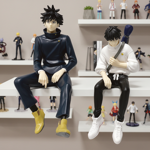 Figurines d'action de style anime de la série Jujutsu Kaisen, Itadori Yuuji, Megumi, figurines de personnages d'anime, ornements décoratifs - Product Image 1