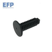 Attaches de câbles RFC1 motif sapin de Noël, clip de coffre de voiture, boucle en nylon, rivet à barbe en plastique, boucle à pression pour l'organisation du coffre