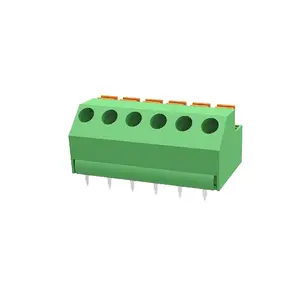 Tira de LED con bloque de terminales de cobre enchufable y conductor de 30 AWG Certificado UL y ROHS 2,54mm-08P