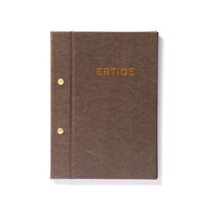 Manufacturer Customized Pu Leather Menu Cover <b>Folder</b> with Screwfix 2 Panel Cafe Menu <b>Displays</b> for Restaurant Bar Club - Product Image 3