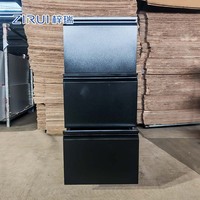 Armoire à tiroirs en acier de couleur personnalisée, 3 tiroirs, armoire de rangement en métal pour le bureau à domicile, vente en gros