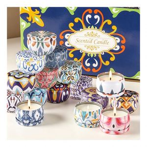 Velas Aromáticas de Lujo en Envases de Vidrio Blanco Brillante, Personalización de Marca, Surtido para Venta al por Menor, Exhibición Premium - Product Image 4