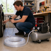 Tuyau d'air haute pression de qualité supérieure, tube pneumatique en PU avec tuyau de châssis