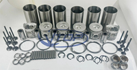 Pièces de moteur Mitsubishi pour S4K/S6K/S4S/S6R/S12R 6D22/6D24/6D16/6D34/6D31 6M60/4M50 : Segments de piston et chemises de cylindre