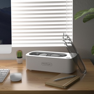 recién llegados Mini limpiador ultrasónico 110V 220V limpiador ultrasónico de joyas 350ML máquina limpiadora de gafas - Product Image 3