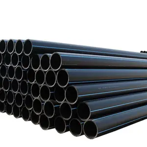 Manufacturer Direct HdPE Drainage PE Threading Field Irrigation Pipe PE Pipe Garden Greening to the Water Pipe