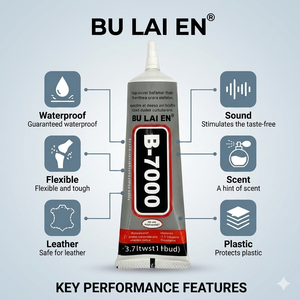 กาวอเนกประสงค์ <span class=keywords><strong>BULAIEN</strong></span> <span class=keywords><strong>B</strong></span>-<span class=keywords><strong>7000</strong></span> สำหรับงานซ่อมแซมทุกประเภท ขนาด 10 มล. 15 มล. 25 มล. 50 มล. 110 มล. - Product Image 6