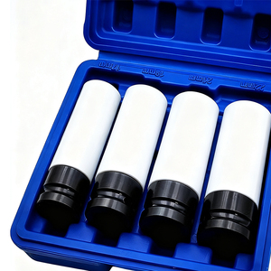 Chất lượng cao 4 cái 1/2 "CR-V ổ đĩa 17-22 mét màu mã hóa sâu lốp tác động ổ cắm bộ hoàn chỉnh OEM hỗ trợ 3-năm bảo hành trường hợp khó khăn - Product Image 2