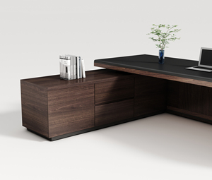 Escritorio y gabinete ejecutivo moderno de oficina, muebles de oficina de gama alta, escritorio de oficina Big Boss - Product Image 5