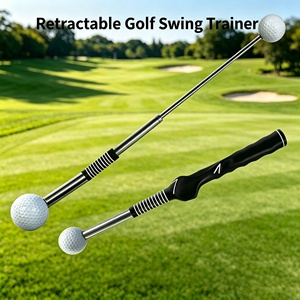 Accessoire d'entraînement de <span class=keywords><strong>golf</strong></span> télescopique rétractable de qualité supérieure pour l'échauffement et la pratique du swing, idéal pour les golfeurs débutants (vente en gros) - Product Image 1