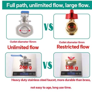 สายยางถังเก็บน้ำสำหรับถัง IBC พร้อมอะแดปเตอร์ต่อกับสายยางรดน้ำ ขนาด 275-330 แกลลอน อะแดปเตอร์ถัง IBC อะแดปเตอร์ท่อระบายน้ำถังแกลลอน - Product Image 5