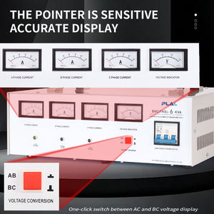 <span class=keywords><strong>Offre</strong></span> spéciale Régulateur de tension automatique série TNS 3 phases 380v Stabilisateur 6KVA Stabilisateur de tension électrique servo en cuivre industriel - Product Image 6