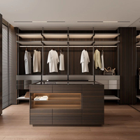 Prix d'usine Appartement Hôtel Armoire Chambre à coucher Ensembles Meubles Conception à guichet unique Approvisionnement Salon Cuisine Paquet