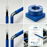 Cable Compuesto Óptico Eléctrico Blindado Blue Mine, Cable de Comunicación Subterráneo