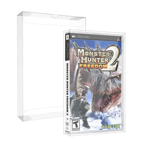 Clear Protector Voor Umd Game Card Opslag Collectie Display Box Mouw Case Voor Playstation Draagbare Psp Protector Cib