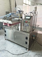 Machine automatique de capsulage de remplissage de sac à bec de ketchup de confiture de gel Sachet de poche Machine de capsulage de remplissage de jus de miel d'eau liquide