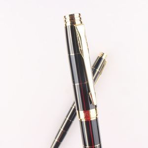 Bolígrafo de Metal Negro y Dorado de Lujo Promocional con Logotipo Personalizado en Caja, Regalo Clásico y Elegante Chino - Product Image 2
