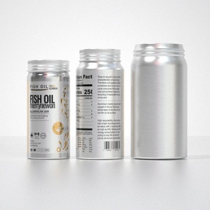 Recipiente de Almacenamiento de Cápsulas de Aceite de Pescado de Aluminio Premium, Contenedor Metálico para Suplementos, Botella de Medicamentos Hermética y Portátil para Viajes y Uso Doméstico - Product Image 2