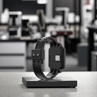 W7 cheville moniteur ibeacon Eddystone bluetooth bracelet balise ip67 piste bluetooth balise électronique suivi prisonniers bracelet