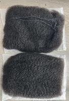 Cheveux humains vierges pré-étirés 100 % naturels, 30 g, afro crépus bouclés en vrac pour tresses et extensions de dreadlocks