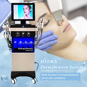 Appareil de soin du visage à jet d'oxygène 14-en-1, hydrodermabrasion, microdermabrasion, équipement de nettoyage en profondeur - Product Image 4