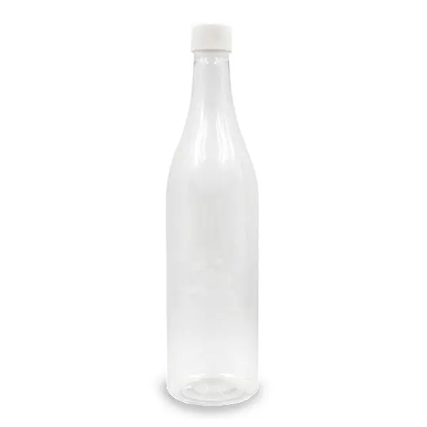 Recyclable Long Neck PET 750 ML Plastic Wine Bottles 750ML