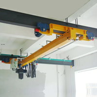 Grue suspendue KBK homologuée CE ISO, portée de travail multidirectionnelle, capacité de levage 125 kg à 3000 kg pour atelier