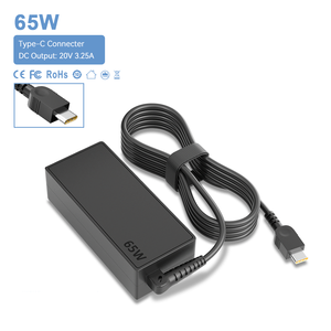 อะแดปเตอร์แล็ปท็อป<span class=keywords><strong>65</strong></span> <span class=keywords><strong>W</strong></span> 20V USB C LN 3.25A เดสก์ท็อป<span class=keywords><strong>65</strong></span> <span class=keywords><strong>W</strong></span> Type-C อะแดปเตอร์ชาร์จแหล่งจ่ายไฟ AC สำหรับโน้ตบุ๊ค Lenovo - Product Image 1