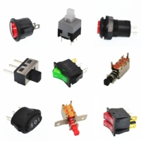 Interrupteur à bascule QWYCONN Kcd1 T100 55 Kcd R11 Minuterie DPDT 4 broches 250V 10A Plastique