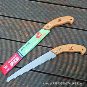 เลื่อยตัดแต่งกิ่งไม้พุ่มวิสทีเรีย 270 มม. ด้ามไม้ เครื่องมือทำสวนสำหรับตัดต้นไม้ผลไม้ - Product Image 5