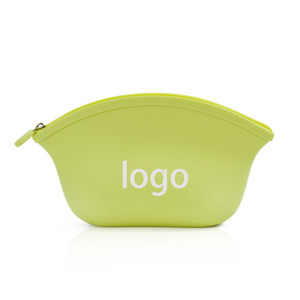 Nuovo Design 2026: Pochette Cosmetica Impermeabile Portatile <span class=keywords><strong>da</strong></span> Viaggio in Silicone con Cerniera e Logo Personalizzato - Product Image 1