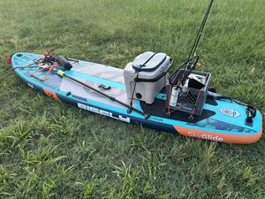 Planche de paddle gonflable personnalisée OEM/ODM pour la pêche avec siège de kayak BF05 Drop Stitch – Vente en gros directe usine - Product Image 4