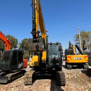 Excavadora de Orugas Usada a Bajo Precio, SY135C Pro, Buen Estado, Motor Original, Maquinaria de Construcción con Excelente Rendimiento - Product Image 2