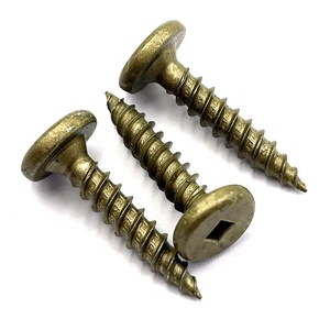 Vis autotaraudeuses à tête plate les plus vendues, fournies directement par l'usine, avec rongeur jaune 500 1000 pour le bois et la construction - Product Image 2