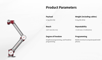 Robot collaboratif de palettisation automatique JAKA PRO12 pour l'industrie