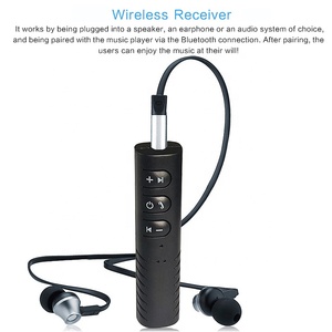 Ricevitore Wireless 3.5mm Adattatore Vivavoce <span class=keywords><strong>Bluetooth</strong></span> 5.0 <span class=keywords><strong>per</strong></span> Audio <span class=keywords><strong>Auto</strong></span> <span class=keywords><strong>Aux</strong></span> Ricevitore <span class=keywords><strong>Bluetooth</strong></span> - Product Image 2