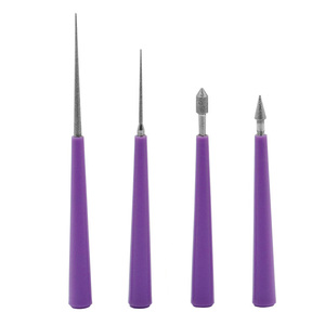 4Pcs Needle File Sets Beading Hole Enlarger <strong>Tools</strong> Diamond Pearl Glass <strong>Beads</strong> Reaming File <strong>Reamer</strong> Burr Jewelry <strong>Tools</strong> - Product Image 5